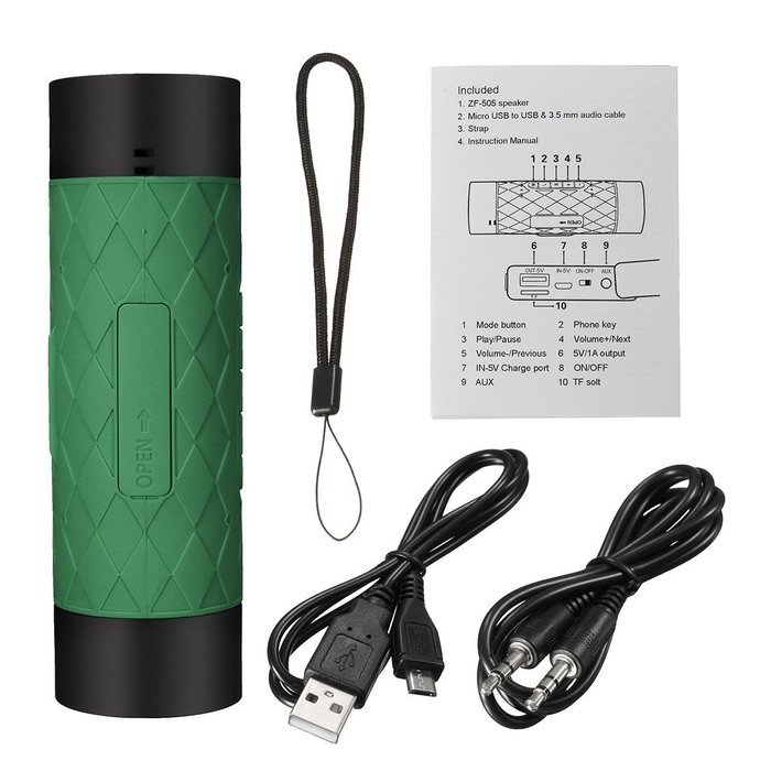 Portable Speaker,ELEGIANT Mini Wireless Bluetooth Speaker Stereo Mobile Power Bank 5200mAh Music Player Waterproof... N23