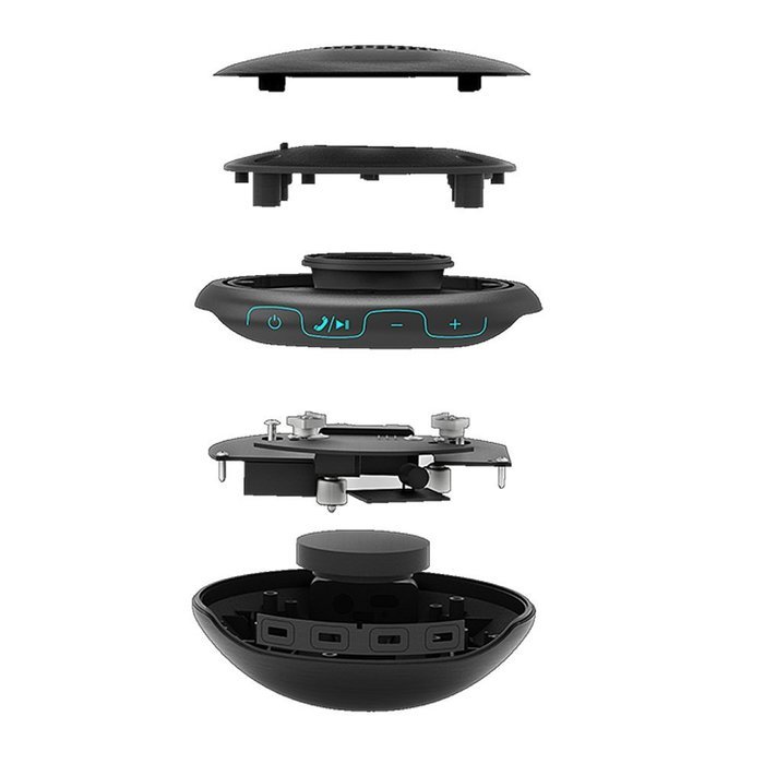 ASWY Ondo Air Touch - World's First Levitating Bluetooth Speaker With Wireless Charging N2