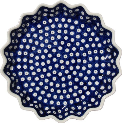Polish Pottery Quiche Dish 10" N2
