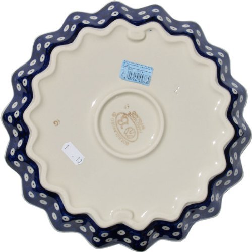 Polish Pottery Quiche Dish 10" N4