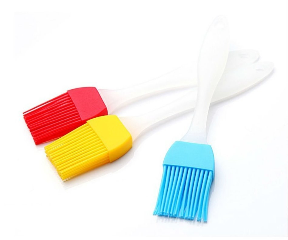 Trendslife Basting brush, 7'' Heat Resistant BBQ Brushes Silicone Pastry for Kitchen Grilling Camping Dishwasher...