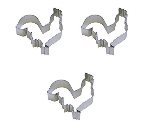 4" Rooster Cookie Cutter, Set of 4 N2