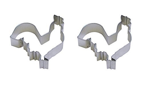 4" Rooster Cookie Cutter, Set of 4 N3