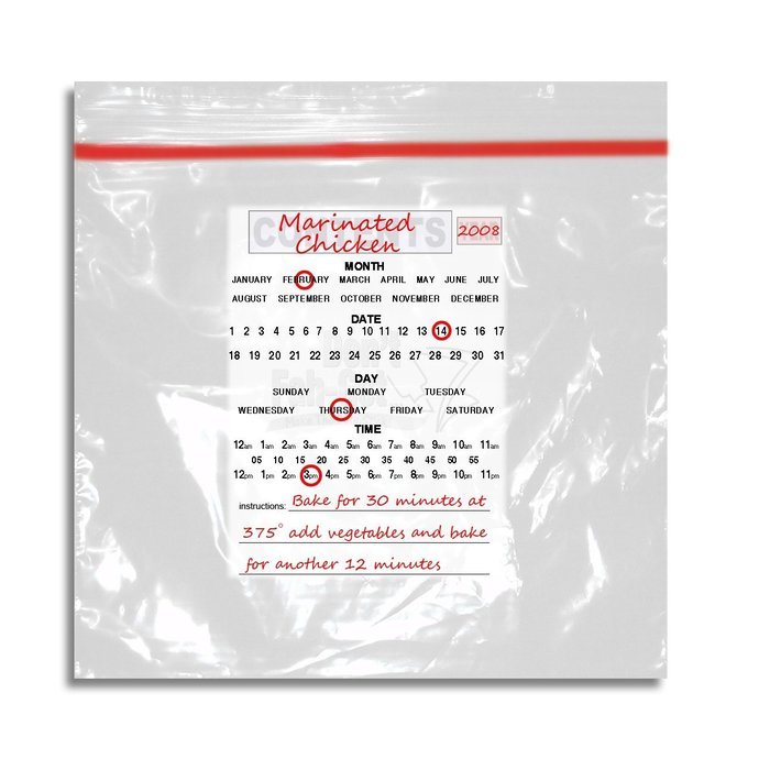 Don't Fah-Get... Gallon Freezer Bags, 15 Count N2
