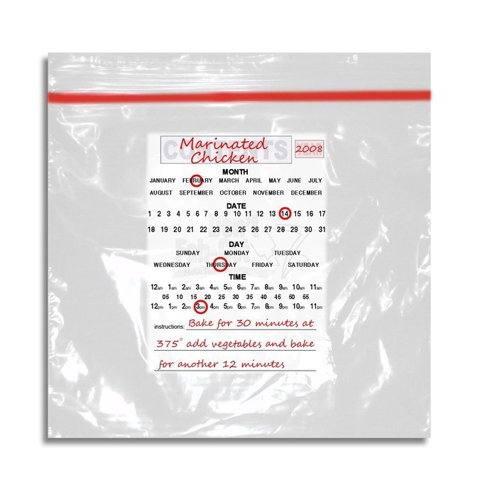 Don't Fah-Get... Gallon Freezer Bags, 15 Count N3