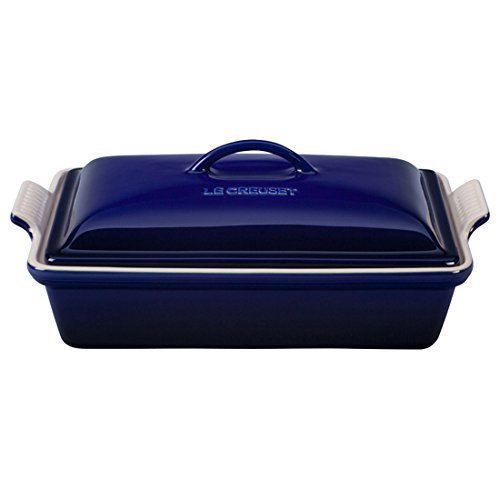 Le Creuset Heritage Covered Baker PJ07053A-336J , 4 qt., Indigo