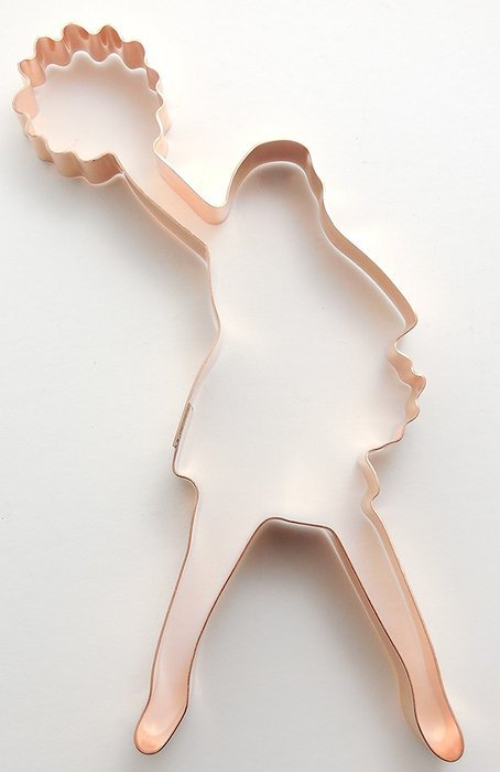 Standing Cheerleader Cookie Cutter
