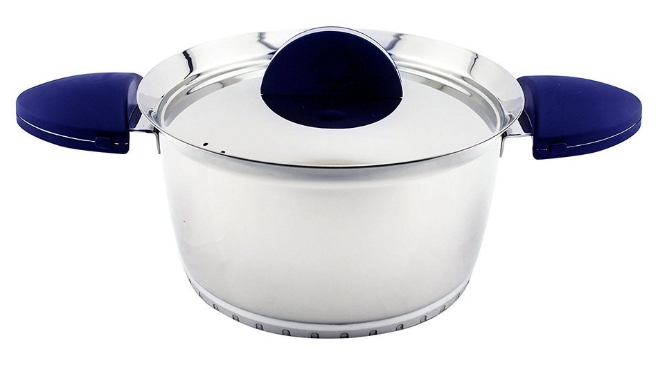 BergHOFF Stacca Covered Casserole, 8", Blue N2