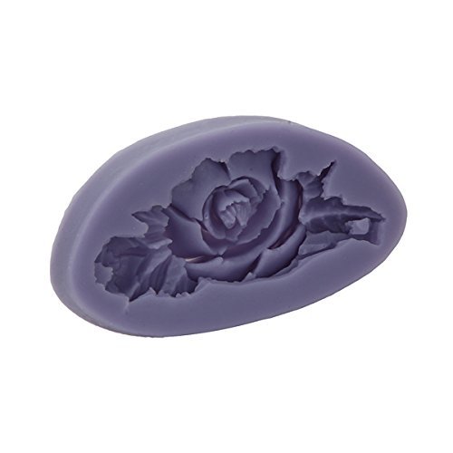 "dipshop F0199 Silicone Rose Flower Cake Mould Soap Chocolate Resin Mould" shopping N2