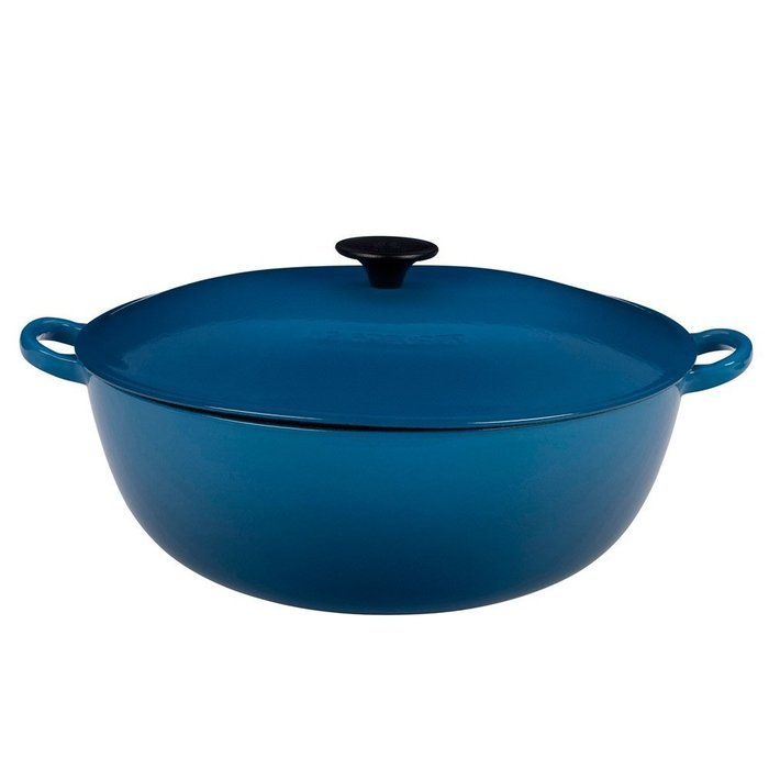Le Creuset Enameled Cast-Iron 7-1/2-Quart Bouillabaisse Pot, Cherry