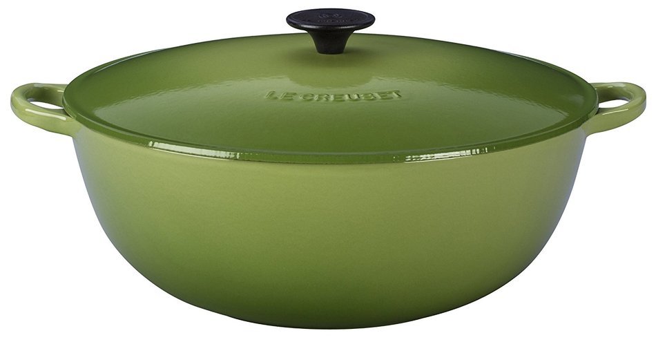 Le Creuset Enameled Cast-Iron 7-1/2-Quart Bouillabaisse Pot, Cherry N2