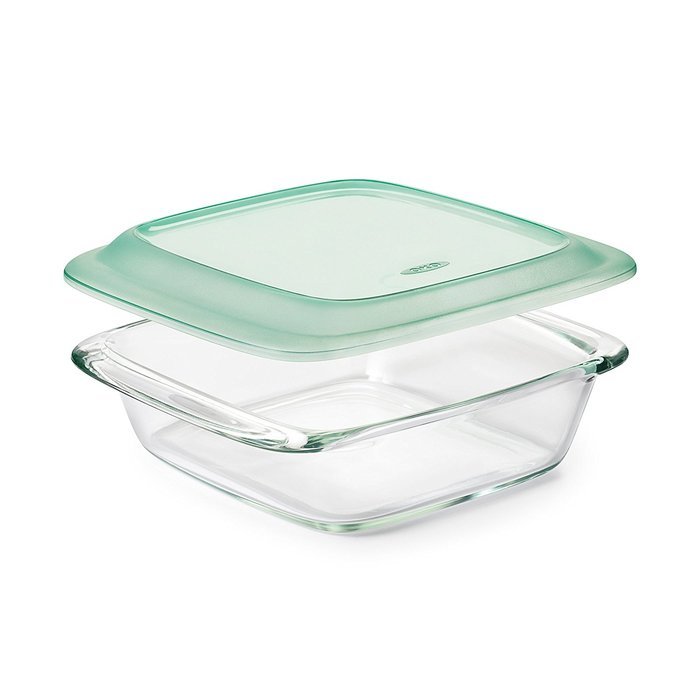 OXO Good Grips Freezer-to-Oven Safe 3 Qt Glass Baking Dish with Lid, 9 x 13 N7
