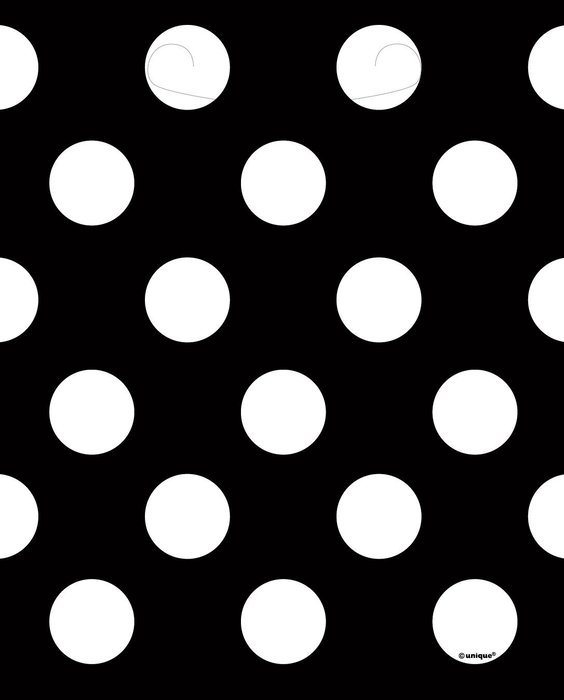 Polka Dot Cupcake Kit for 24, Black N2