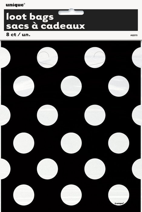 Polka Dot Cupcake Kit for 24, Black N3