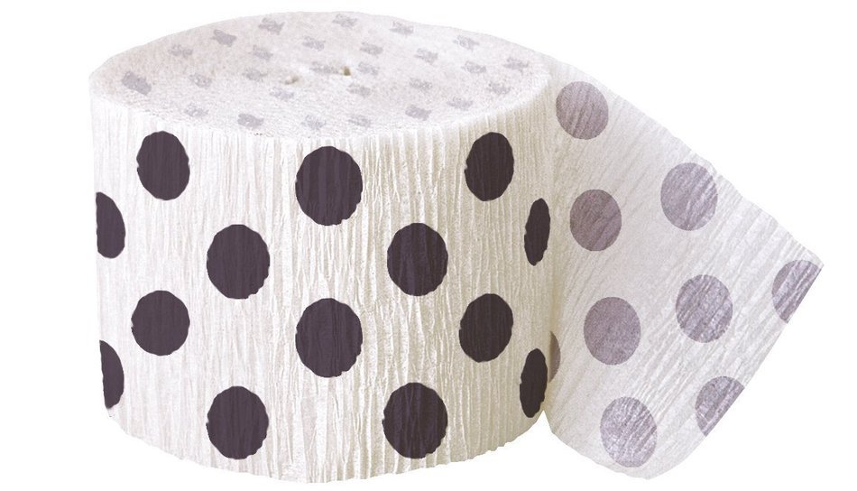 Polka Dot Cupcake Kit for 24, Black N4