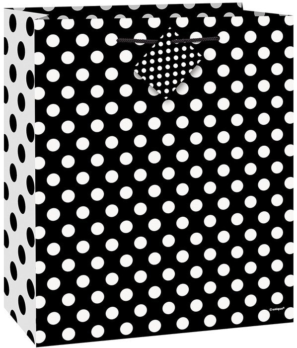 Polka Dot Cupcake Kit for 24, Black N8