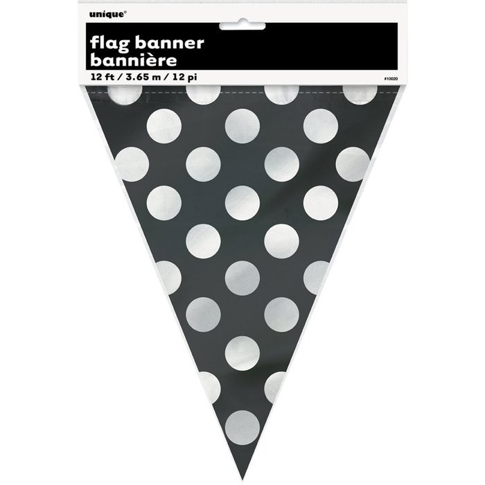 Polka Dot Cupcake Kit for 24, Black N12