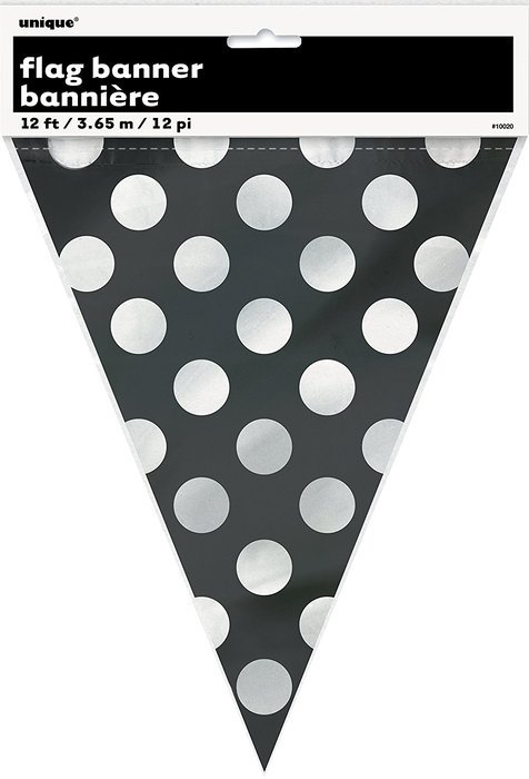 Polka Dot Cupcake Kit for 24, Black N14