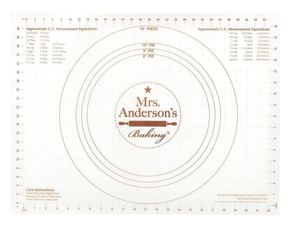 Conimar Kitchen Non-Slip Helper Pastry Mat, 18 by 24-Inch N4