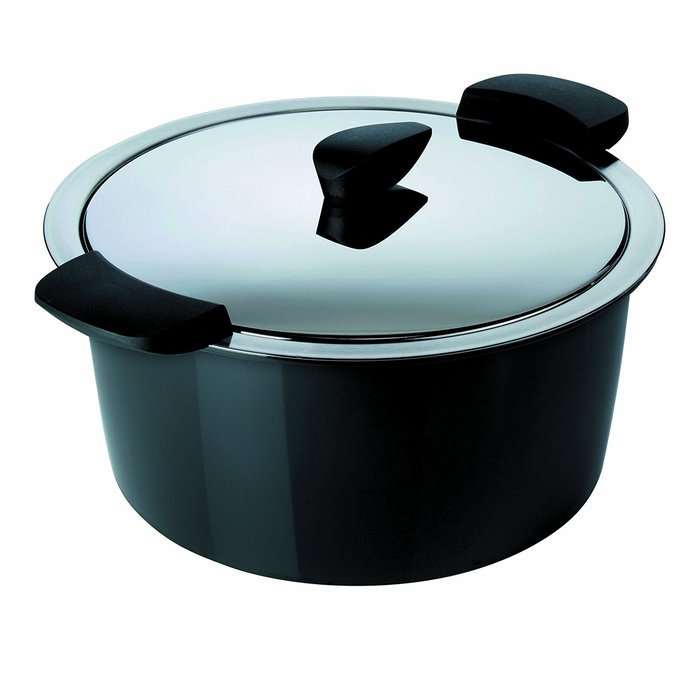 Kuhn Rikon 1-Liter Hotpan Casserole, Red N2