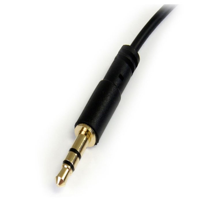 StarTech.com MU15MMS 15 feet Slim 3.5mm Stereo Audio Cable - M/M N8
