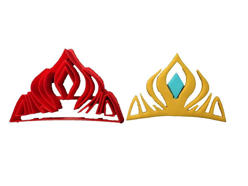 Frozen &ndash; Princess Crown Cookie Cutter Set (4 inches)