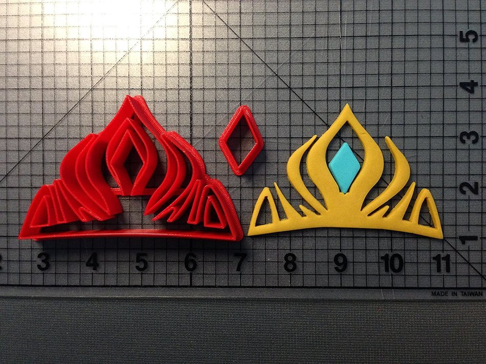 Frozen &ndash; Princess Crown Cookie Cutter Set (4 inches) N2