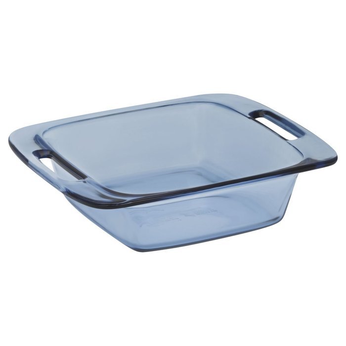 Pyrex 8 Inch Square Easy Grab Atlantic Blue