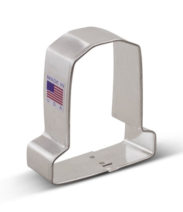 Ann Clark Tombstone Cookie Cutter - 3 Inches - Tin Plated Steel