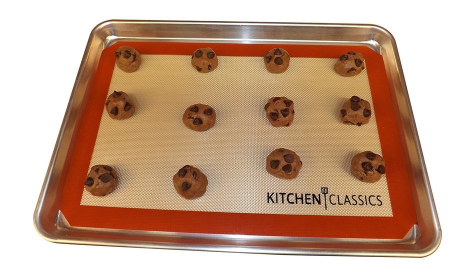 Kitchen Classics Silicone Baking Mats, 11 by 16-Inch (2 Piece Set) N5