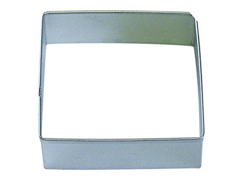 R&M Square 3" Cookie Cutter in Durable, Economical, Tinplated Steel