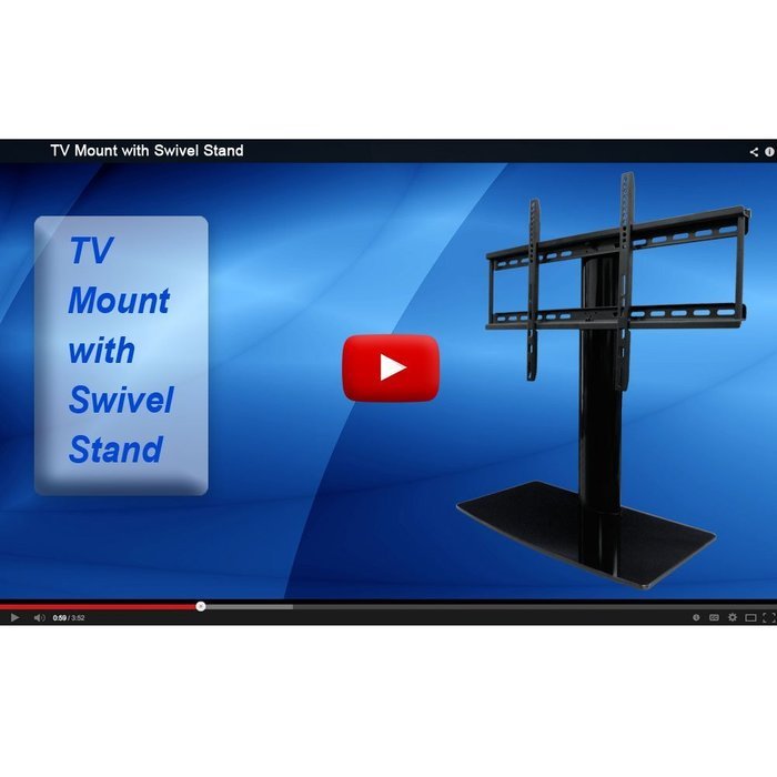 Universal TV Stand for TV with swivel and height adjustment N3