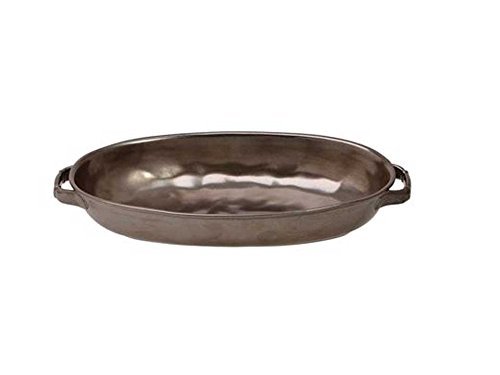 Juliska Pewter Stoneware Large Shallow Baker