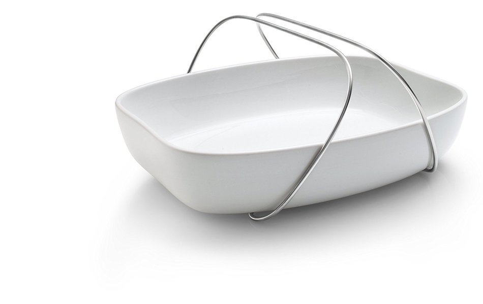 Eva Solo Dish with Handle, Medium, White