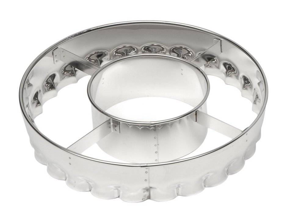 Ateco Jumbo Stainless Steel Frill & Ruffle Cutter