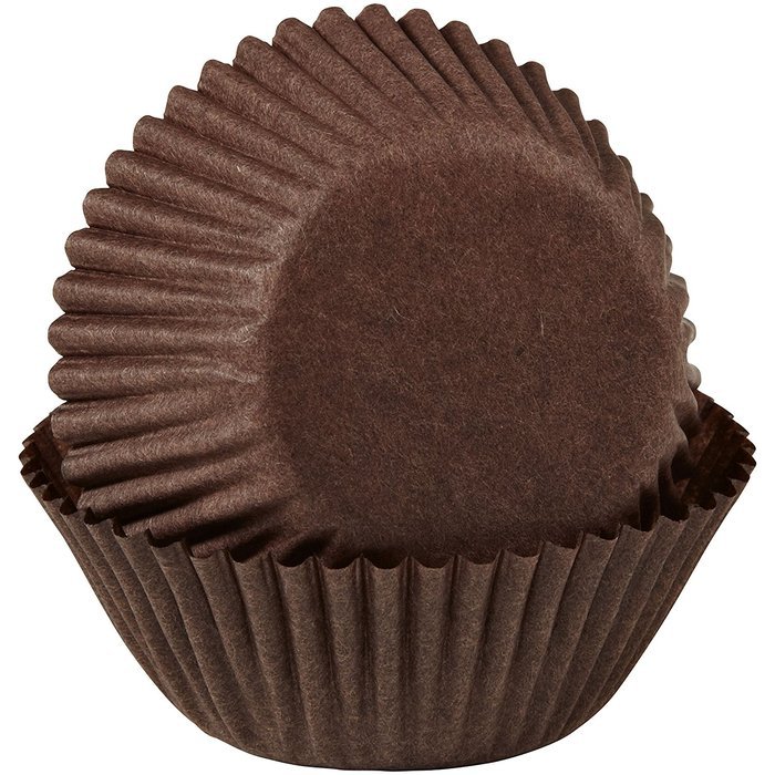 Wilton Baking Cups, 100-Pack, Mini, Brown