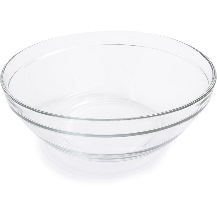 Duralex Made In France Lys Stackable Glass Bowl (Set of 4), 1 oz., 2.3 Inches, Clear N16
