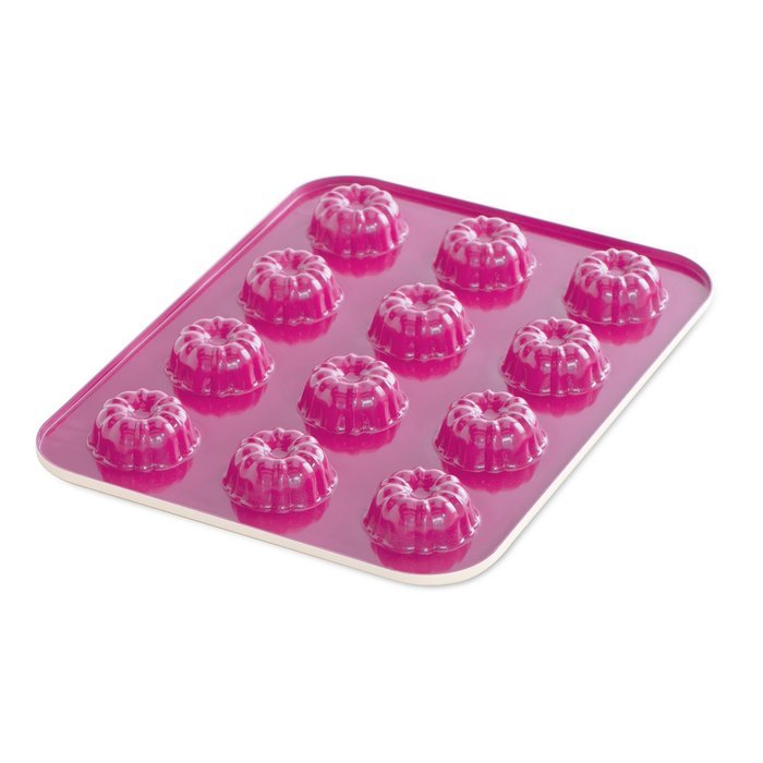 Nordic Ware 40122 6-Cavity Pie Baking Pan, Mini, Colors Vary N31