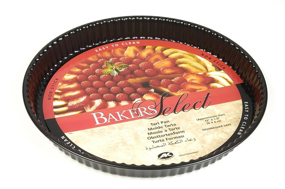 Bakers Select Nonstick Tart Pan, 12''by 1.5''