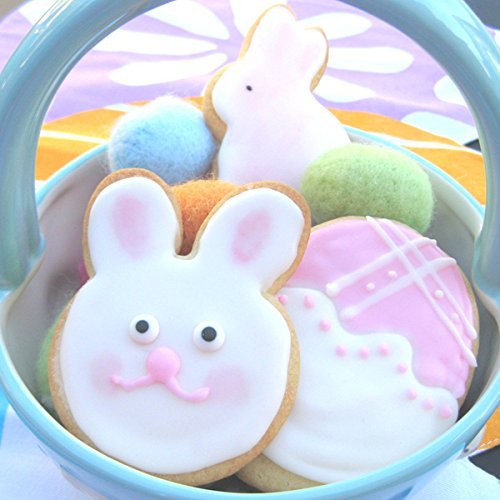 Stainless Steel Rabbit Head Shape Cookie Cutter Cake Baking Mold shopping N4