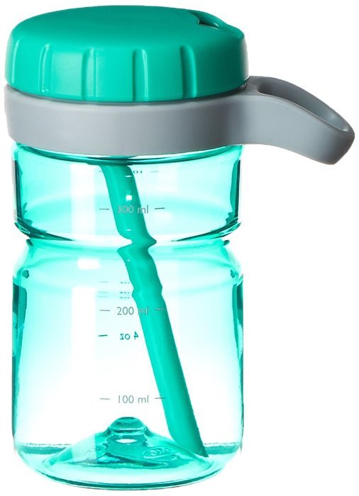 OXO Strive Propel Bottle with Covered Straw, Emerald Green N2