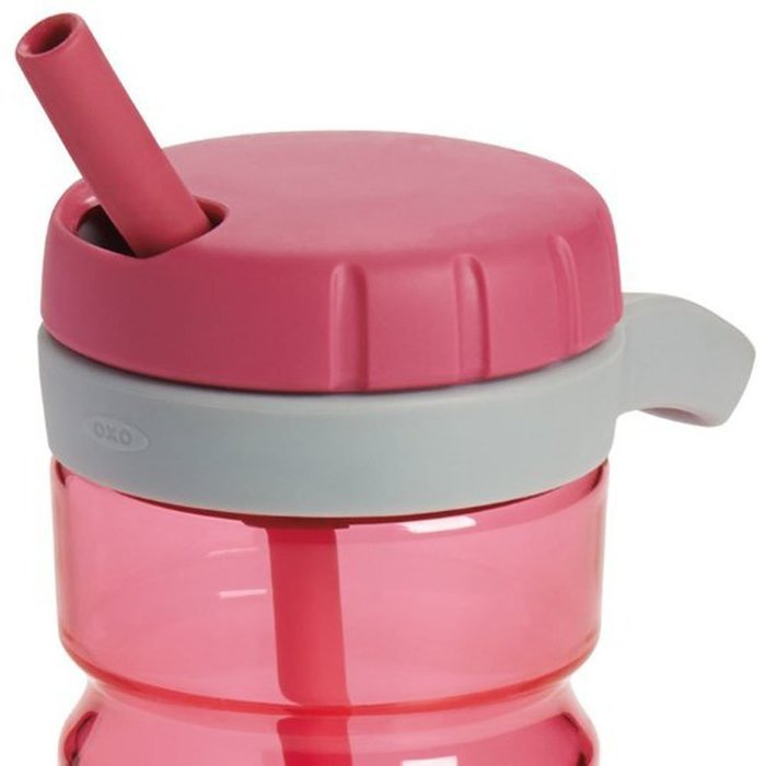 OXO Strive Propel Bottle with Covered Straw, Emerald Green N10
