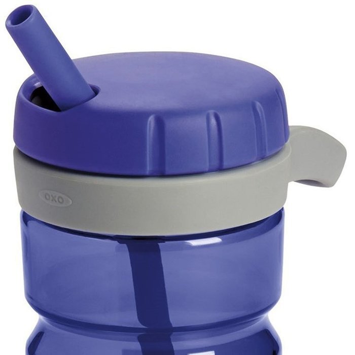 OXO Strive Propel Bottle with Covered Straw, Emerald Green N16