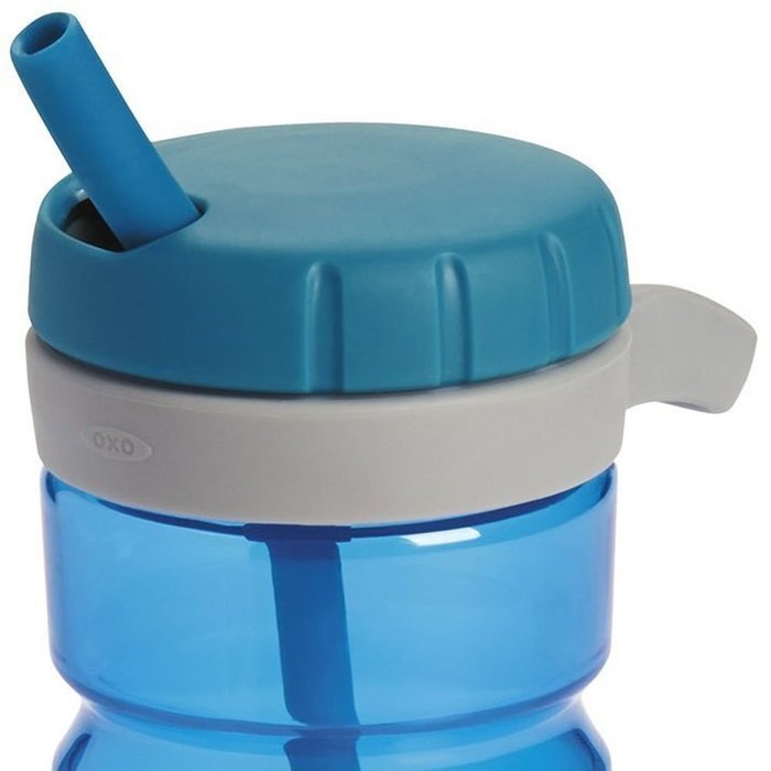 OXO Strive Propel Bottle with Covered Straw, Emerald Green N21