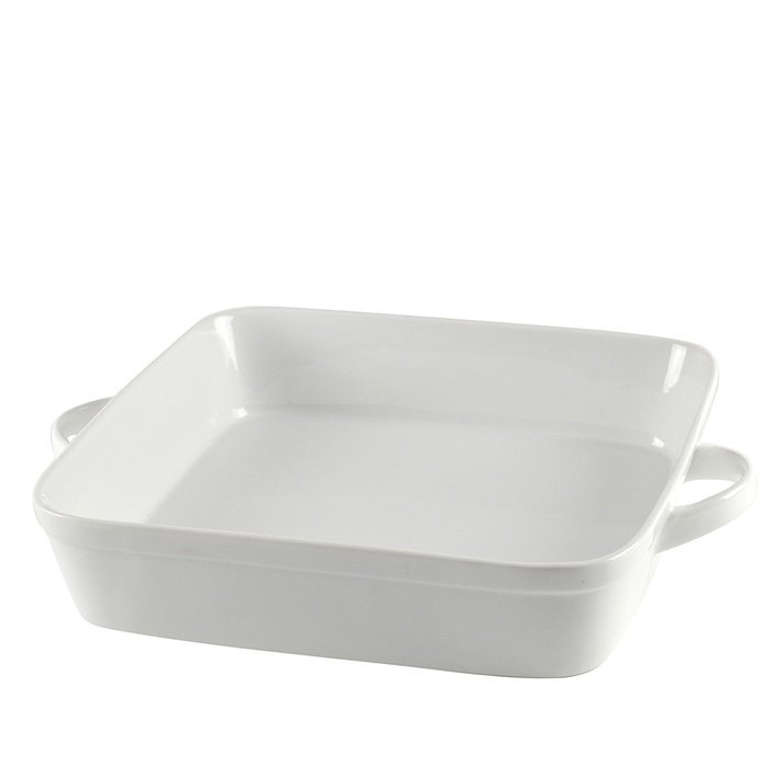 10 Strawberry Street DEL-10SQ Delano Square Bakeware, 10", White