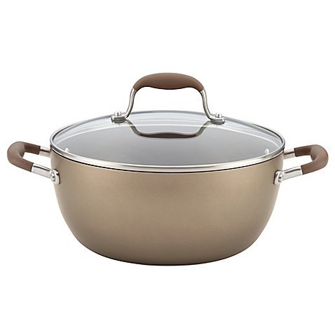 Anolon Advanced Umber 5.5 qt. Covered Casserole