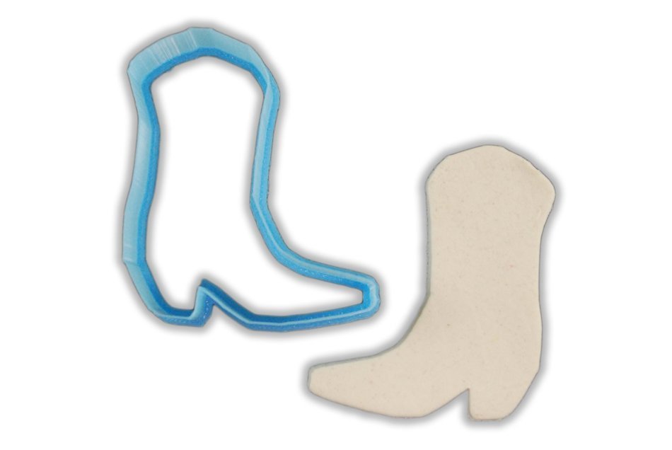 Cowboy Boots Cookie Cutter - STANDARD - 3 Inches