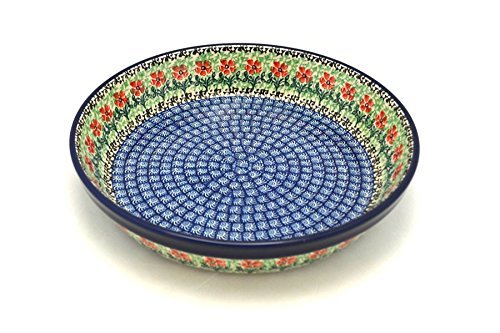 Polish Pottery Baker - Pie Dish - Maraschino