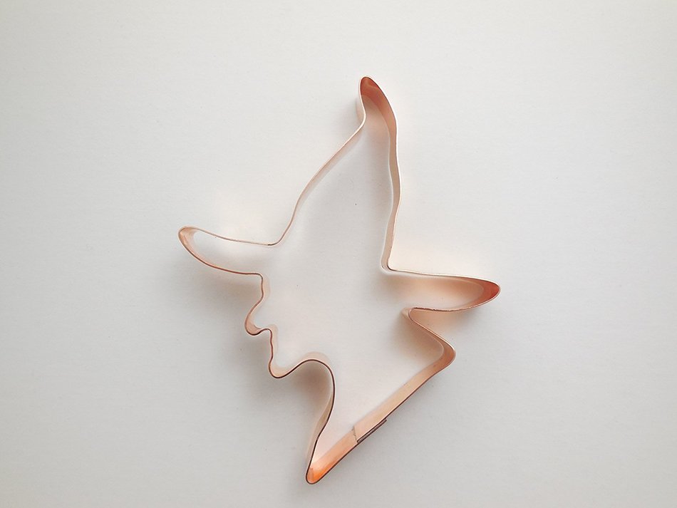 Witch Head Cookie Cutter N3
