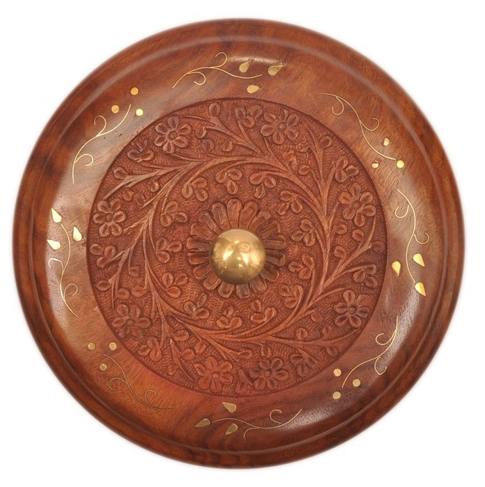 Sparkee India Wooden/Steel/ Hotpot Casserole/Chapati box N2